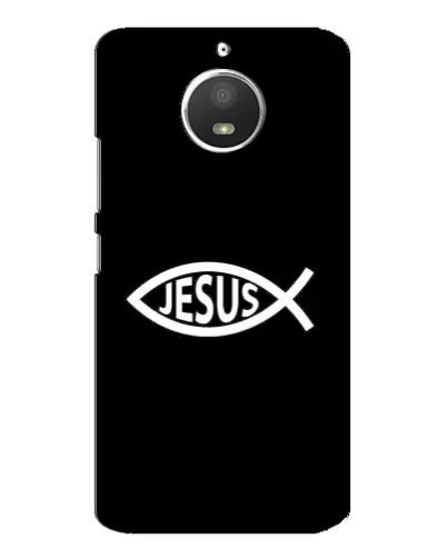 Чехол для Motorola MOTO E4 с картинкой «Классический Jesus»