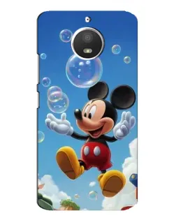 Чехол для Motorola MOTO E4 с картинкой «Mickey и мыльные пузыри» Чехол для Motorola MOTO E4 с картинкой «Mickey и мыльные пузыри»