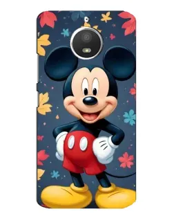 Чехол для Motorola MOTO E4 с картинкой «Осенний Mickey Mouse»