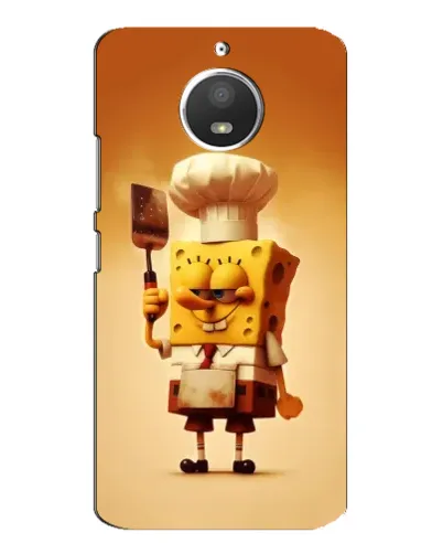 Чехол для Motorola MOTO E4 с картинкой «Губка Боб повар» Чехол для Motorola MOTO E4 с картинкой «Губка Боб повар»