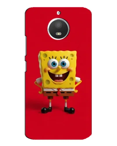 Чехол для Motorola MOTO E4 с картинкой «Спанч Боб на красном» Чехол для Motorola MOTO E4 с картинкой «Спанч Боб на красном»