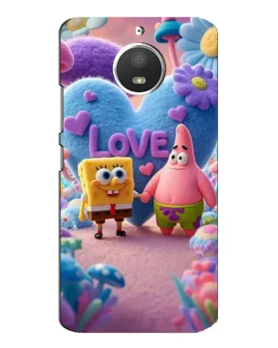 Чехол для Motorola MOTO E4 с картинкой «Губка Боб Патрик» Чехол для Motorola MOTO E4 с картинкой «Губка Боб Патрик»