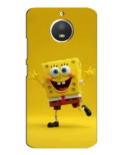 Чехол для Motorola MOTO E4 с картинкой «Позитивный Губка Боб»