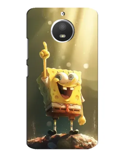Чехол для Motorola MOTO E4 с картинкой «Сияющий Спанч Боб» Чехол для Motorola MOTO E4 с картинкой «Сияющий Спанч Боб»
