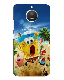 Чехол для Motorola MOTO E4 с картинкой «Развлечения на пляже»