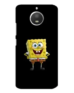 Чехол для Motorola MOTO E4 с картинкой «Классический Губка Боб»