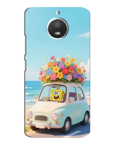 Чехол для Motorola MOTO E4 с картинкой «Автомобильное путешествие» Чехол для Motorola MOTO E4 с картинкой «Автомобильное путешествие»