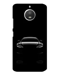 Чохол для Motorola MOTO E4 з картинкою «Силует Tesla Night»
