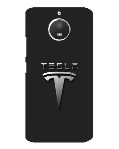Чохол для Motorola MOTO E4 з картинкою «Сталевий логотип Tesla» Чохол для Motorola MOTO E4 з картинкою «Сталевий логотип Tesla»