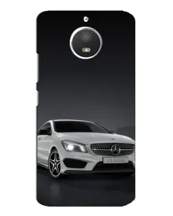 Чохол для Motorola MOTO E4 з картинкою «Mercedes AMG GT Silver»