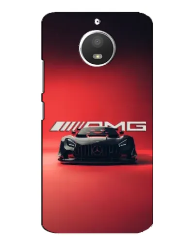 Чехол для Motorola MOTO E4 с картинкой «Mercedes AMG — красная линия»