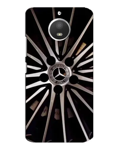 Чехол для Motorola MOTO E4 с картинкой «Диск Mercedes»