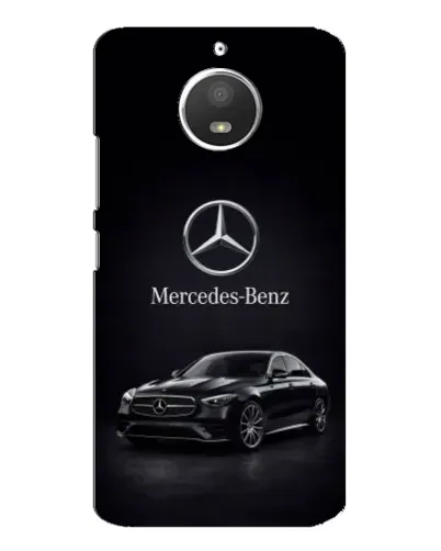 Чехол для Motorola MOTO E4 с картинкой «Mercedes — решетка радиатора»