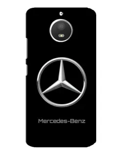 Чехол для Motorola MOTO E4 с картинкой «Mercedes Silver Logo»