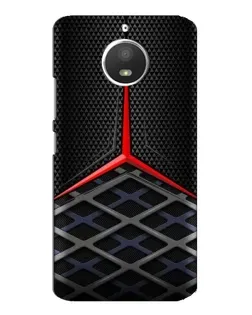 Чехол для Motorola MOTO E4 с картинкой «Mercedes Carbon Grid»