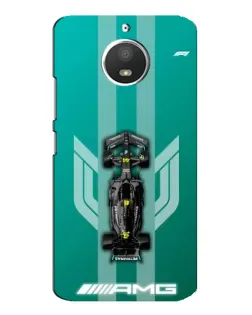 Чехол для Motorola MOTO E4 с картинкой «Mercedes AMG Petronas»