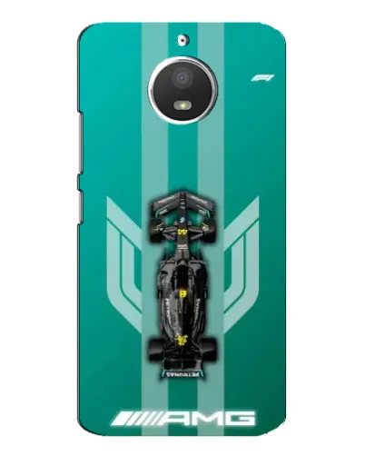 Чехол для Motorola MOTO E4 с картинкой «Mercedes AMG Petronas»