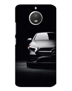 Чехол для Motorola MOTO E4 с картинкой «Свет фар Mercedes»