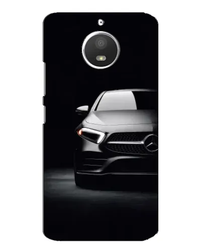 Чехол для Motorola MOTO E4 с картинкой «Свет фар Mercedes»