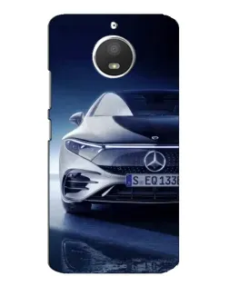 Чехол для Motorola MOTO E4 с картинкой «Mercedes EQ — будущее»