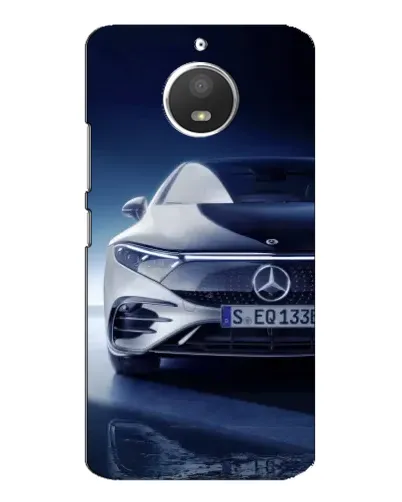 Чехол для Motorola MOTO E4 с картинкой «Mercedes EQ — будущее»