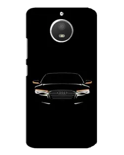 Чохол для Motorola MOTO E4 з картинкою «Audi — нічний контур»