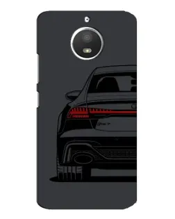 Чохол для Motorola MOTO E4 з картинкою «Задня частина Audi — арт»