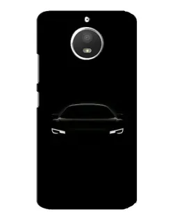 Чохол для Motorola MOTO E4 з картинкою «Погляд Audi у темряві»