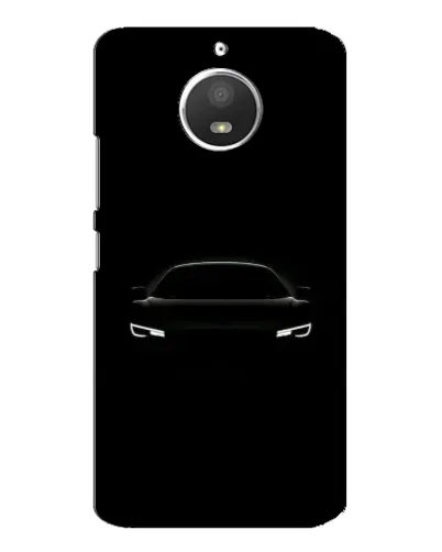 Чохол для Motorola MOTO E4 з картинкою «Погляд Audi у темряві»