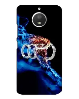 Чохол для Motorola MOTO E4 з картинкою «Енергія лого Audi»