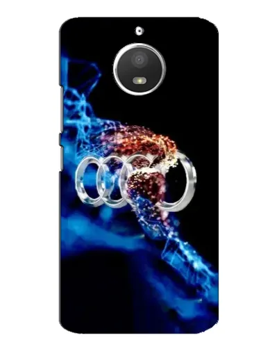 Чохол для Motorola MOTO E4 з картинкою «Енергія лого Audi»