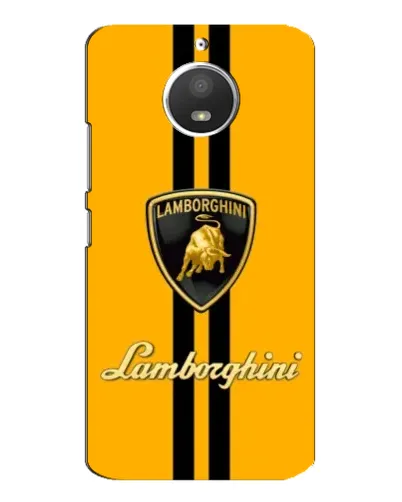 Чохол для Motorola MOTO E4 з картинкою «Lamborghini Stripe жовтий» Чохол для Motorola MOTO E4 з картинкою «Lamborghini Stripe жовтий»