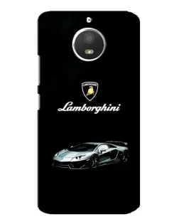 Чохол для Motorola MOTO E4 з картинкою «Логотип Lamborghini класика»