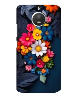 Чохол для Motorola MOTO E4 з картинкою «Квіткова феєрія»