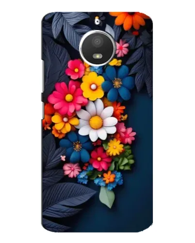 Чохол для Motorola MOTO E4 з картинкою «Квіткова феєрія»