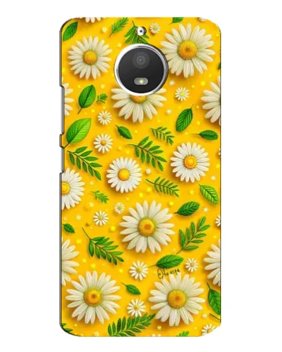 Чохол для Motorola MOTO E4 з картинкою «Ромашкове сонце»