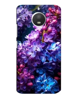 Чохол для Motorola MOTO E4 з картинкою «Бузковий цвіт»