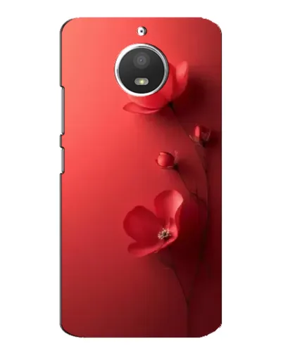 Чохол для Motorola MOTO E4 з картинкою «Макові суцвіття»