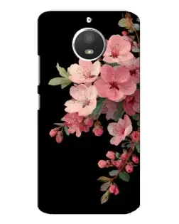 Чохол для Motorola MOTO E4 з картинкою «Рожева гілка сакури»