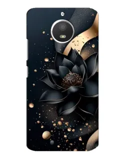 Чохол для Motorola MOTO E4 з картинкою «Чорний лотос»