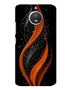 Чохол для Motorola MOTO E4 з картинкою «Вогняна зоряна хвиля»