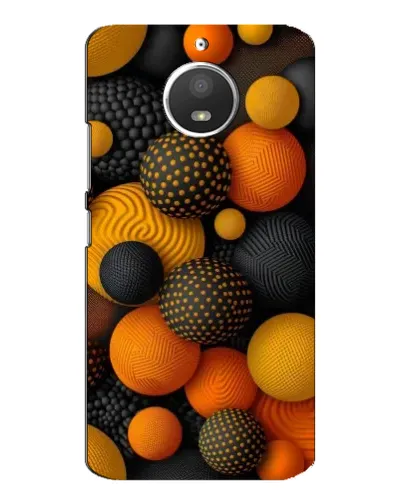 Чохол для Motorola MOTO E4 з картинкою «Об'ємні помаранчеві сфери» Чохол для Motorola MOTO E4 з картинкою «Об'ємні помаранчеві сфери»