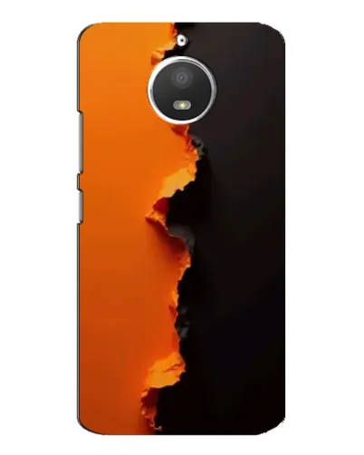 Чохол для Motorola MOTO E4 з картинкою «Помаранчевий розлом» Чохол для Motorola MOTO E4 з картинкою «Помаранчевий розлом»