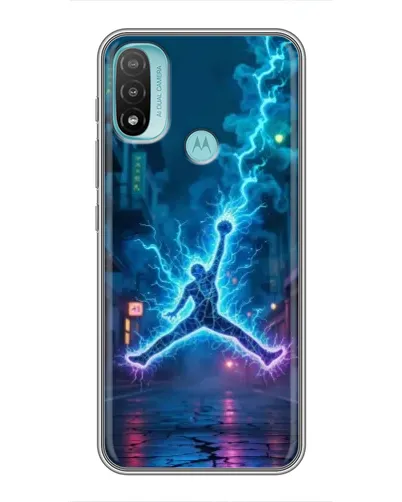 Чохол для Motorola MOTO E40 з картинкою «Jordan Gold Jumpman» Чохол для Motorola MOTO E40 з картинкою «Jordan Gold Jumpman»