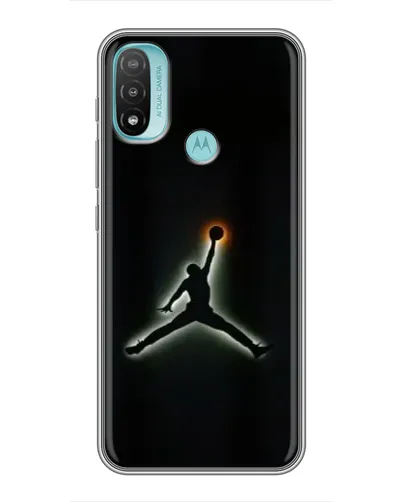 Чохол для Motorola MOTO E40 з картинкою «Jordan Gradient Logo» Чохол для Motorola MOTO E40 з картинкою «Jordan Gradient Logo»