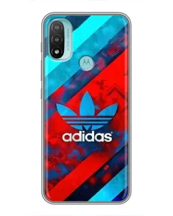 Чохол для Motorola MOTO E40 з картинкою «Абстракція Adidas»