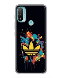 Чохол для Motorola MOTO E40 з картинкою «Adidas Splash»