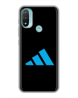Чохол для Motorola MOTO E40 з картинкою «Adidas Cyan Logo»