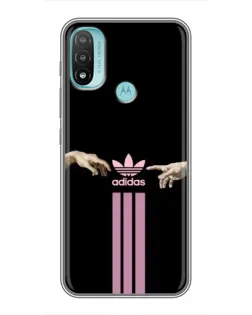 Чохол для Motorola MOTO E40 з картинкою «Adidas Hands»