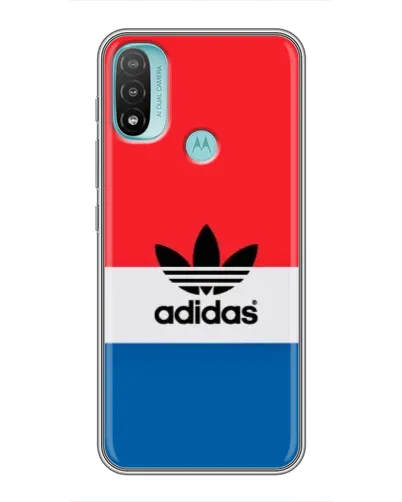 Чохол для Motorola MOTO E40 з картинкою «Adidas Retro Block»